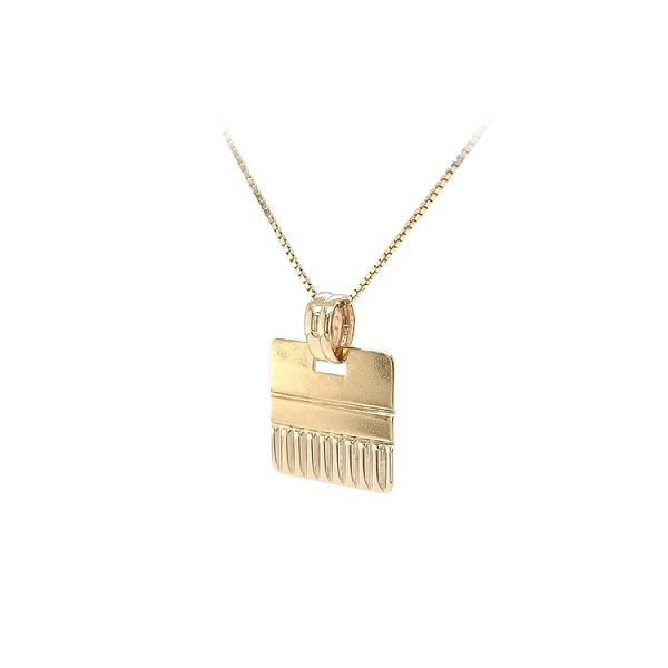 Gold Pendant Plate
