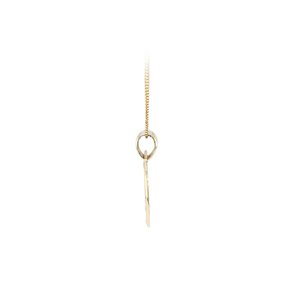 Gold Pendant Plate for Engraving