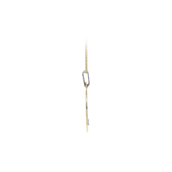 Gold Pendant Plate for Engraving