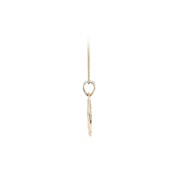 Gold Pendant Plate for Engraving