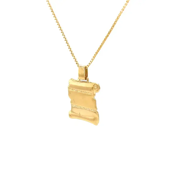 Gold Plate for Engraving Parchment