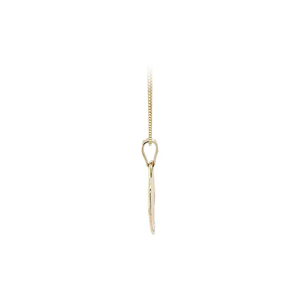 Gold Pendant Plate for Engraving