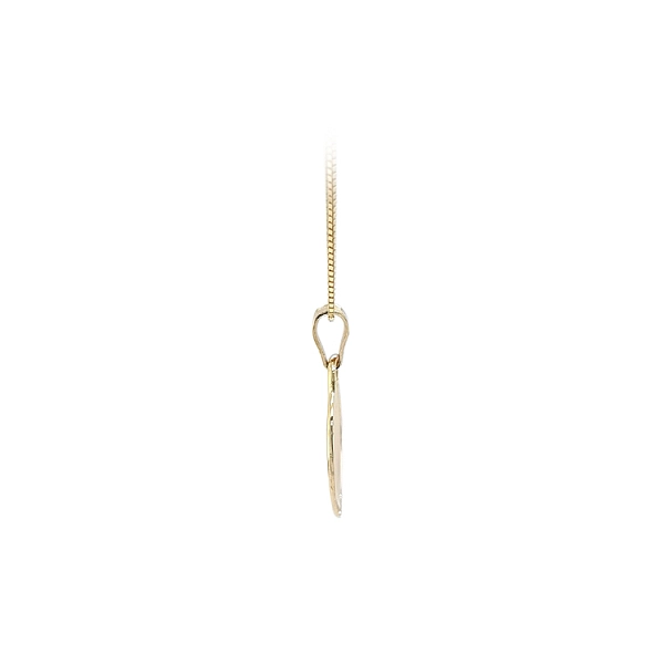 Gold Pendant Plate for Engraving