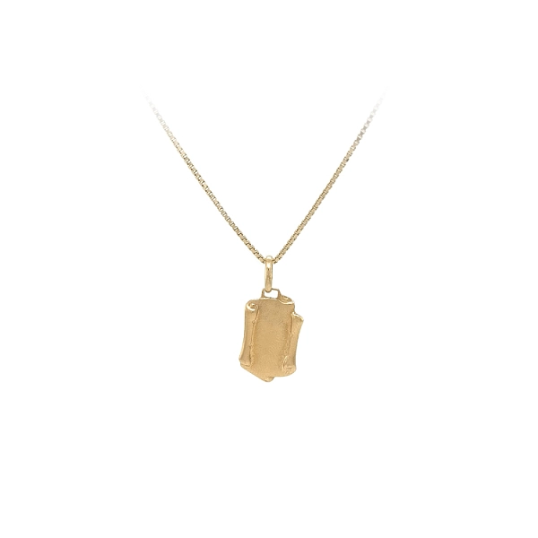 Gold Parchment Pendant for Engraving