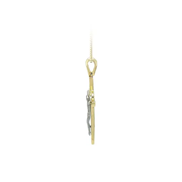 Pendant Cross with Jesus Christ