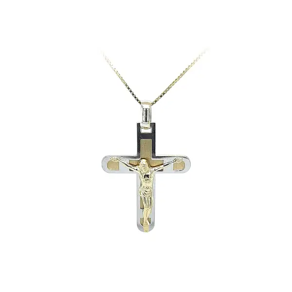 Pendant Cross with Jesus Christ