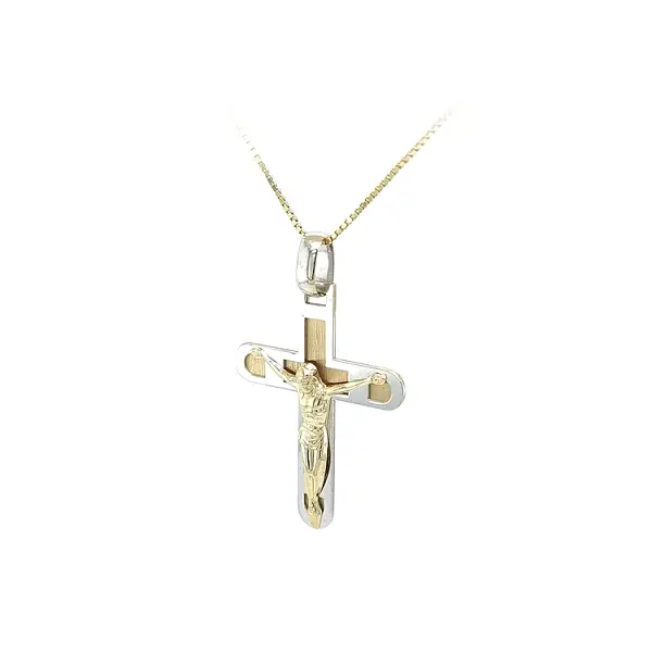 Pendant Cross with Jesus Christ