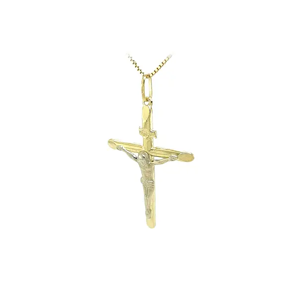 Pendant Cross with Jesus Christ