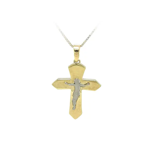 Pendant Cross with Jesus Christ