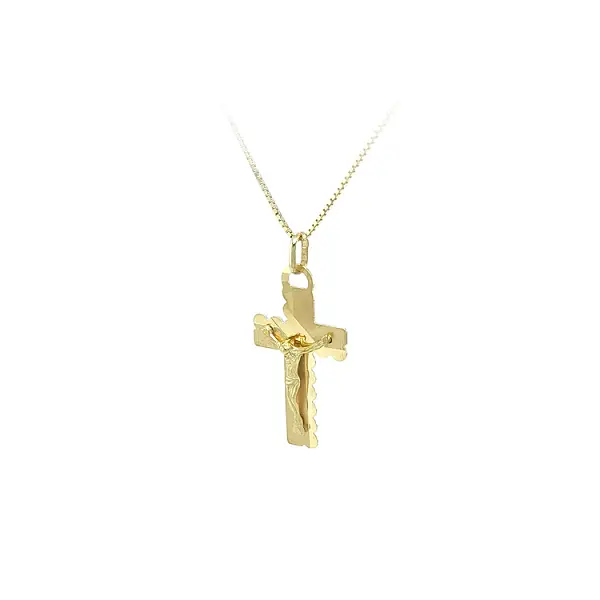 Pendant Cross with Jesus Christ