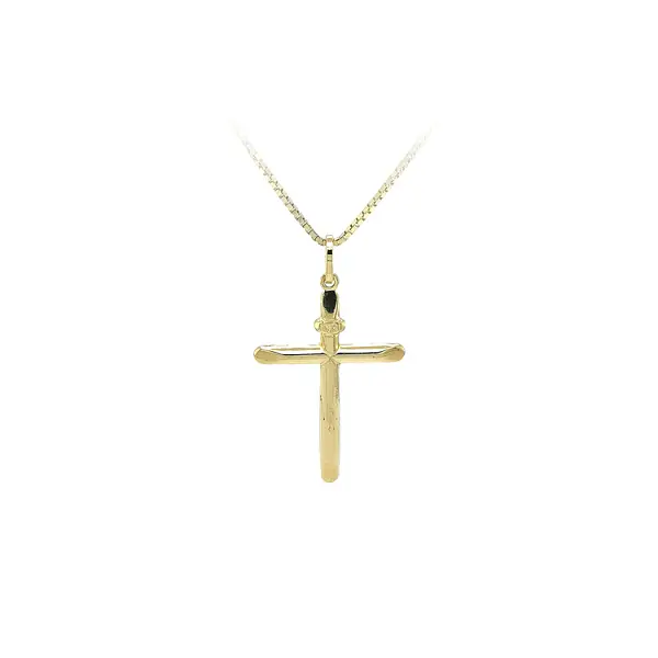 Gold Cross Pendant