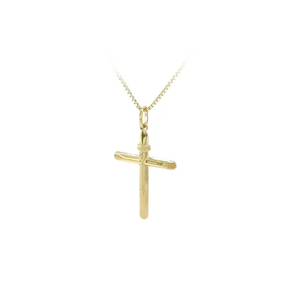 Gold Cross Pendant