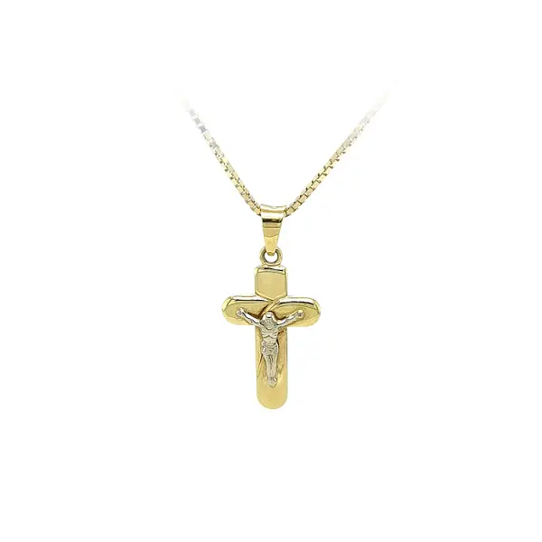Pendant Cross with Jesus Christ