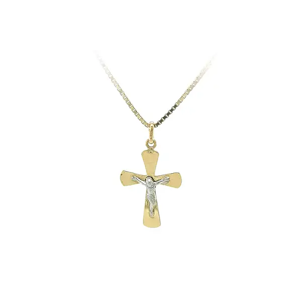 Pendant Cross with Jesus Christ