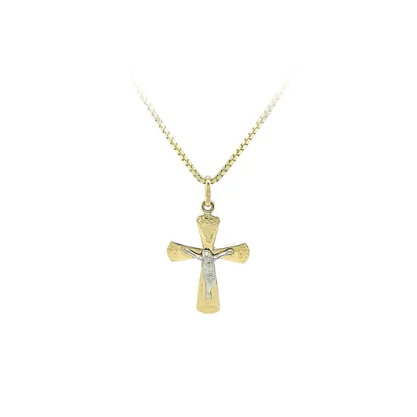 Pendant Cross with Jesus Christ