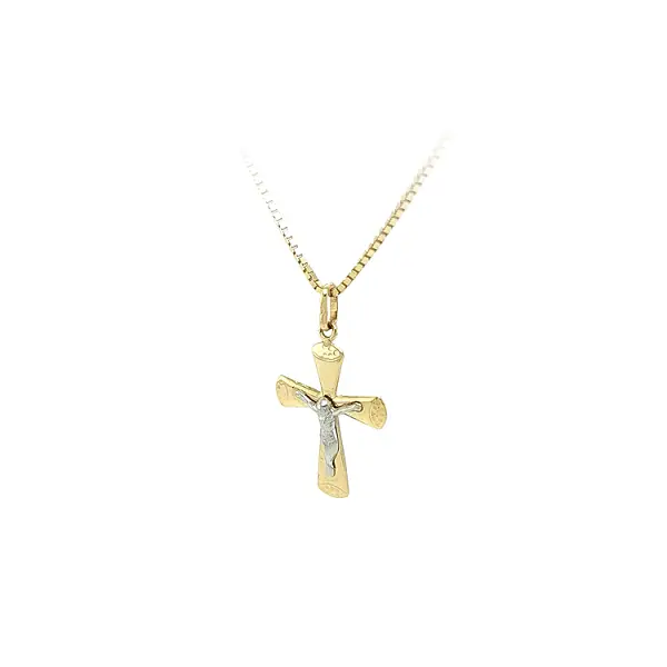 Pendant Cross with Jesus Christ