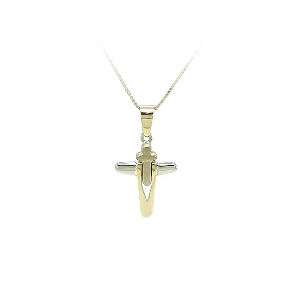 Gold Cross Pendant