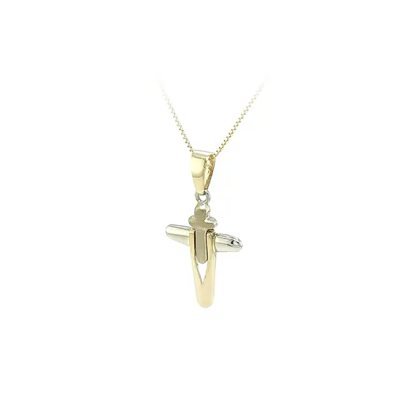 Gold Cross Pendant