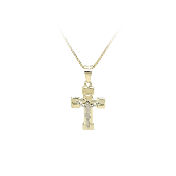 Pendant Cross with Jesus Christ