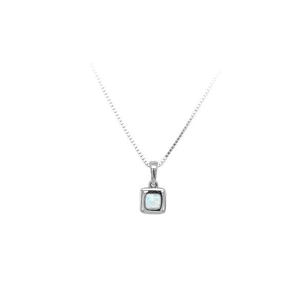 Pendant with White Gold Pearl