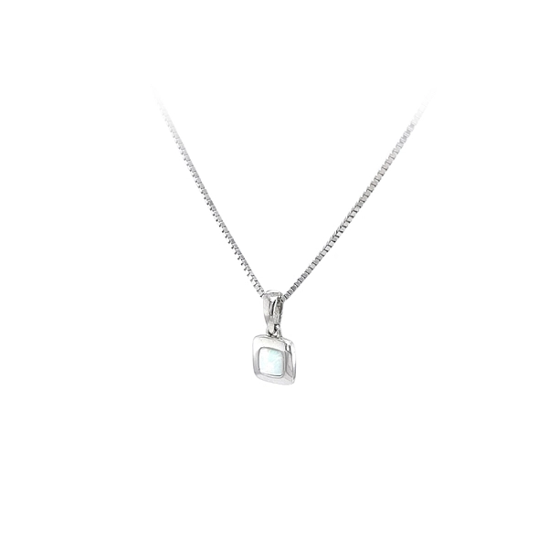 Pendant with White Gold Pearl