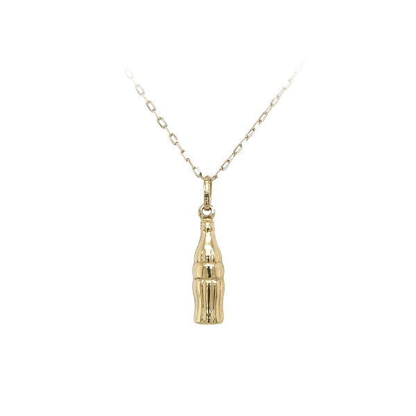 Gold Pendant Coca Cola