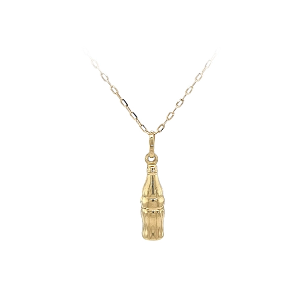 Gold Pendant Coca Cola