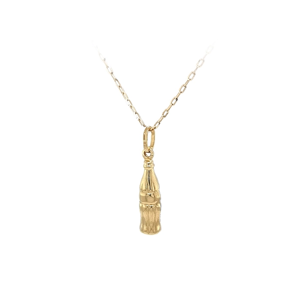 Gold Pendant Coca Cola