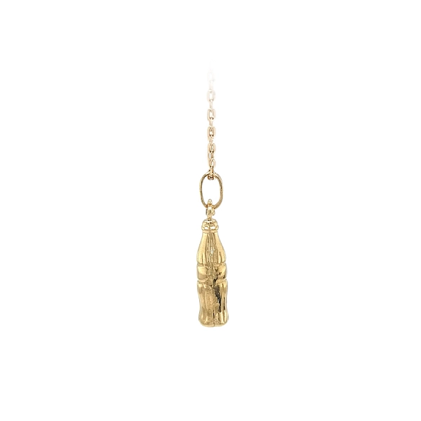 Gold Pendant Coca Cola