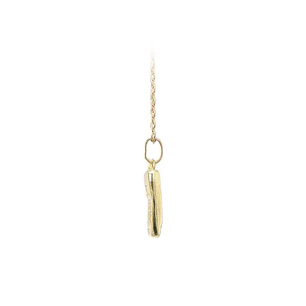 Gold Mobile Phone Pendant