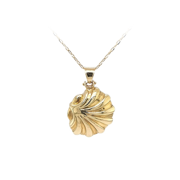 Gold Pendant Shell