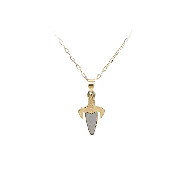 Pendant Dagger made of Combination Gold