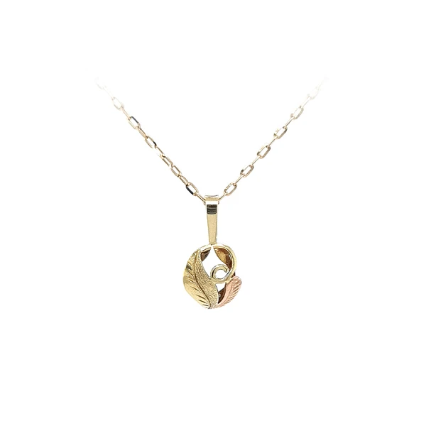 Gold Pendant made of Combined Gold