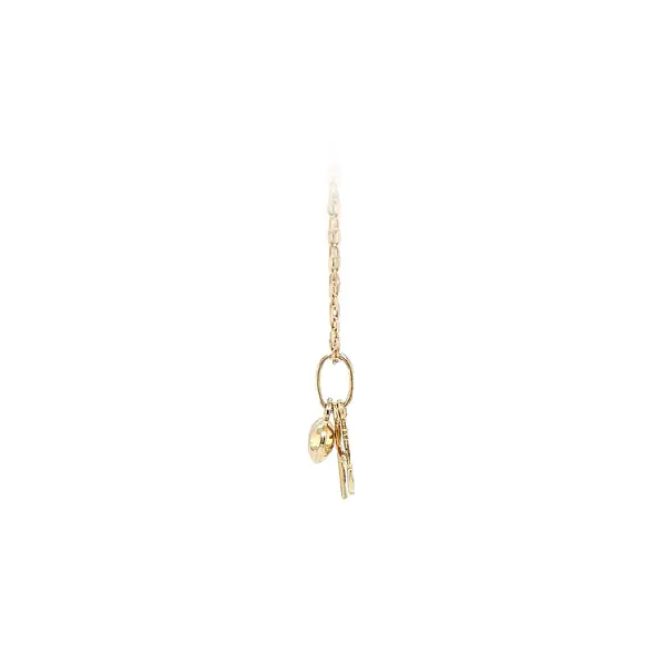 Gold Pendant Heart, Anchor, Cross