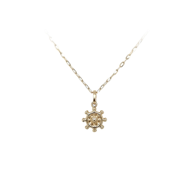 Gold Pendant Rudder