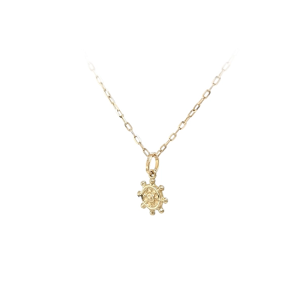 Gold Pendant Rudder