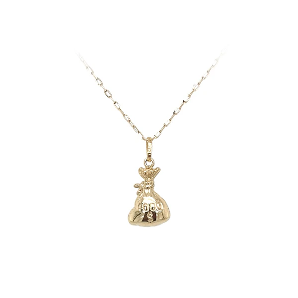 Gold Pendant Wallet