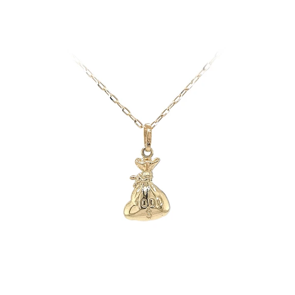 Gold Pendant Wallet
