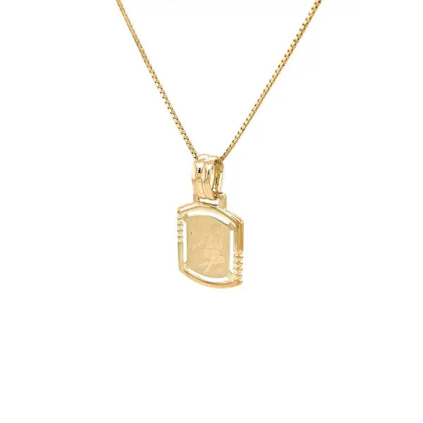 Gold Pendant Sign of the Virgin