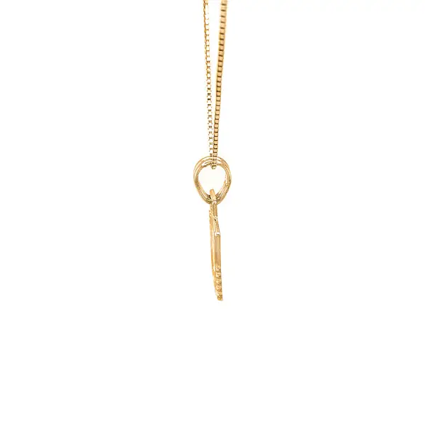 Gold Pendant Sign of the Virgin