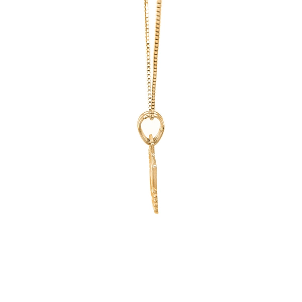 Gold Pendant Sign of the Virgin