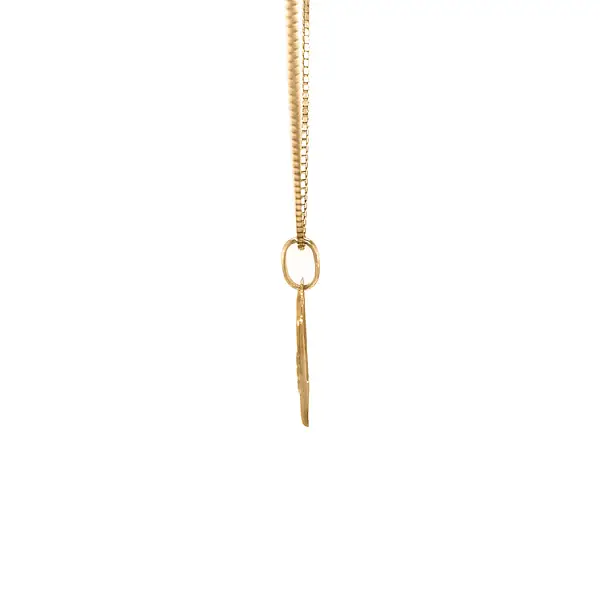 Gold Pendant Sign of the Virgin