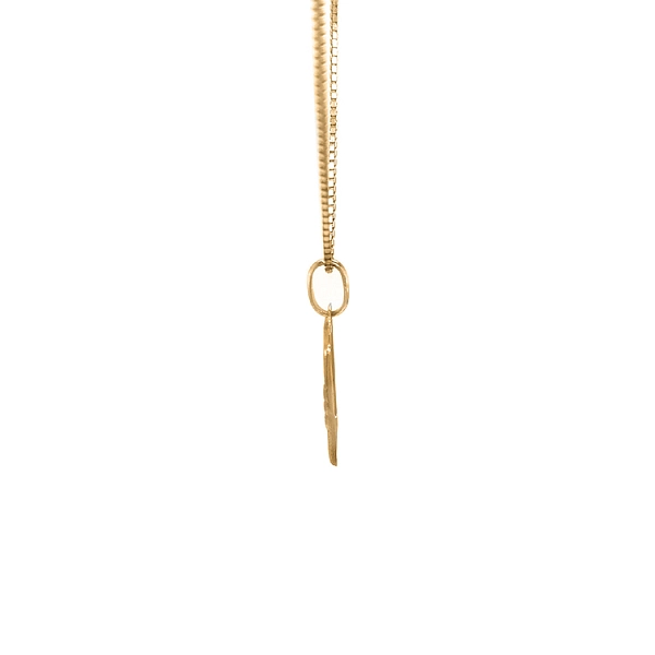 Gold Pendant Sign of the Virgin