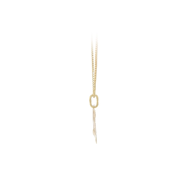 Gold Pendant Sign of the Virgin