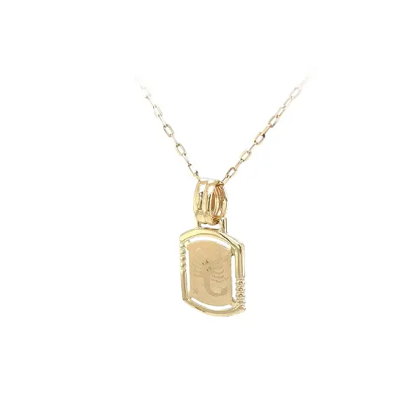 Gold Pendant Sign of the Scorpion