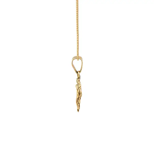 Gold Pendant Sign of the Virgin
