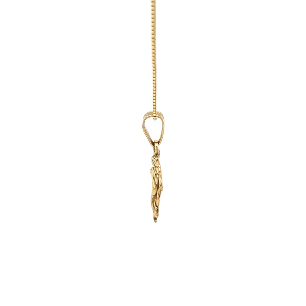 Gold Pendant Sign of the Virgin