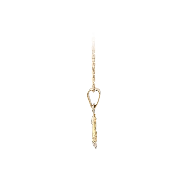 Gold Pendant Sign of the Fish