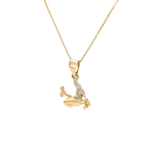 Gold Pendant Sign of the Capricorn
