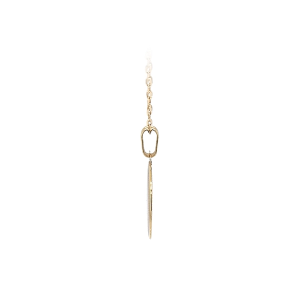 Gold Pendant Madonna Virgin Mary